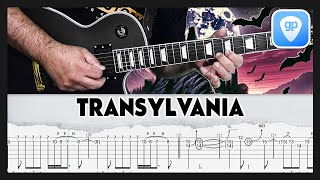 Iron Maiden | Transylvania | TAB | Guitar Cover | Lesson