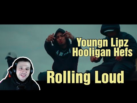Youngn Lipz ft Hooligan Hefs - Rolling Loud (Official Music Video) - UK Reaction