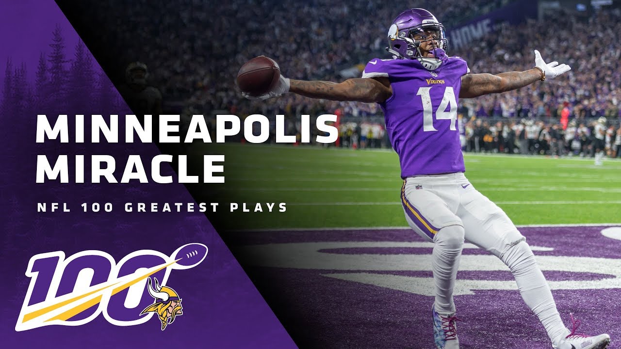 NFL's 100 Greatest Plays, No. 9: Stefon Diggs and The Minneapolis Miracle | Minnesota Vikings