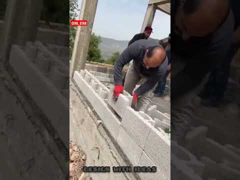 New Concrete Blocks Technology Without cement mortar 🧱 | CIVIL_STAR |