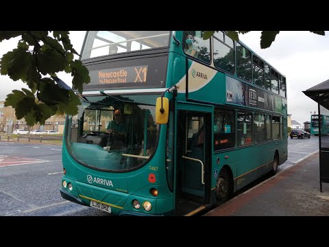 (Tired Sounding) 7487/LJ51 DHZ-Arriva Northumbria-Volvo B7TL/Wright Eclipse Gemini 2