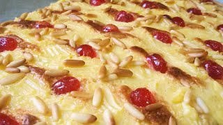 Coca de San Juan de crema