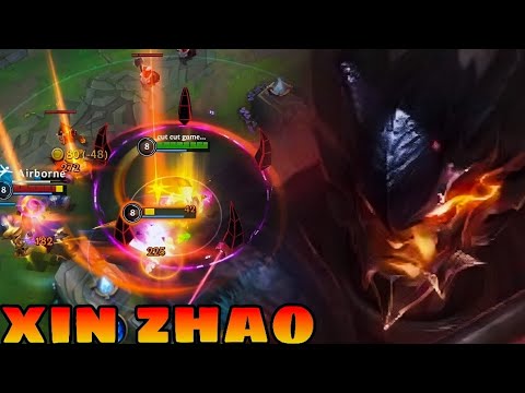 Wild Rift:NEW BUFFED JUNGLE DRAGONSLAYER XIN ZHAO FULL GAMEPLAY