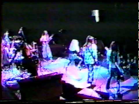 Redd Kross with Cherie Currie (The Runaways) performing "Neon Angels On The Road To Ruin" live