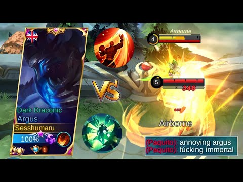 HOW DID ARGUS COMPLETELY DESTROYED PAQUITO IN EVERY SINGLE MATCH-UP?? 🔥🤫 | MLBB