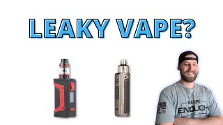 Leaking Vape 🚨 Watch This Before Replacing Any Parts 🚨