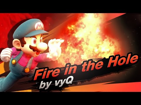 Mario Combo Video - Fire in the Hole | by vyQ - Smash 4 Wii U