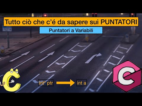 Tutto ció che c'é da sapere sui PUNTATORI in C - PARTE 1