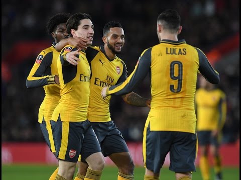 Southampton vs Arsenal 0-5 ● All Goals & Extended Highlights ● FA Cup ● 28/01/2017 [HD]