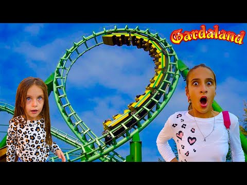 VLOG LET'S TRY THE SCARIEST ATTRACTIONS OF GARDALAND 😱 •Episode 4•