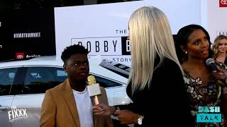 BET Premier of the Bobby Brown Story: Red Carpet interview w/ Kyle Sloan video