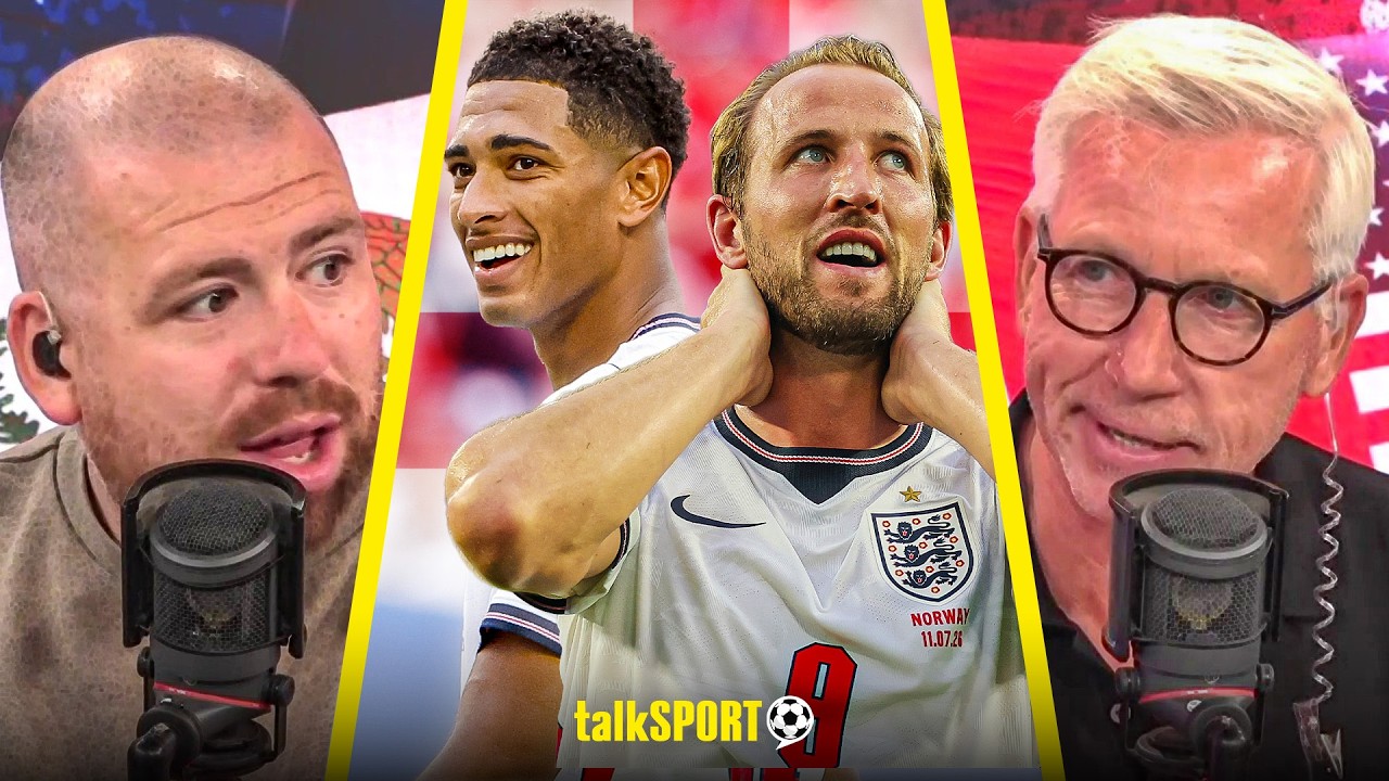 "ONE-DIMENSIONAL!" Alan Pardew claims England are TOO RELIANT on Jude Bellingham & Harry Kane!