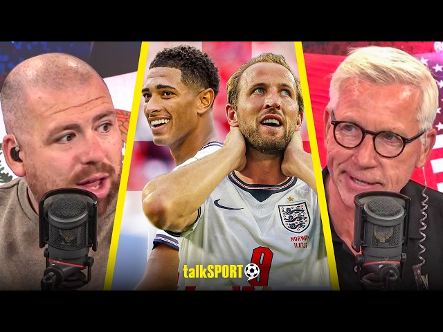 "ONE-DIMENSIONAL!" Alan Pardew claims England are TOO RELIANT on Jude Bellingham & Harry Kane!