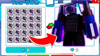 😱OMG!! 🔥 TRADING LFC IN 10 MINUTES!! Toilet Tower Defense #roblox