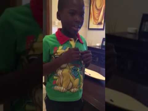 Mothusi's sugar advert reenact