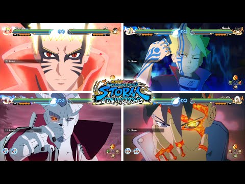 Naruto x Boruto: Ultimate Ninja Storm Connections - All Awakenings / All Transformations