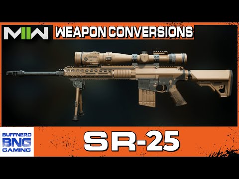 Knights SR-25 Weapon Conversion - Call Of Duty Modern Warfare II