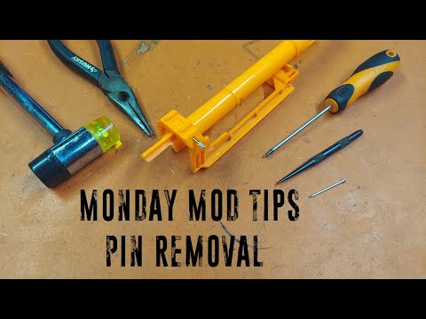 Monday Mod Tips - Pin Removal