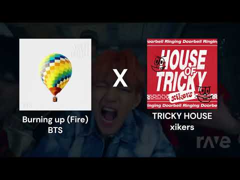 BTS X xikers - Burning Up [Fire] X TRICKY HOUSE (8d Audio wear heaphones for better experience 🎧)