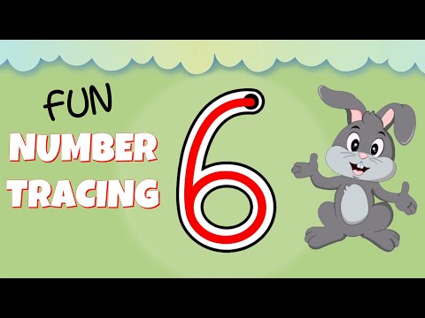 How to Write the Number 6 - Numbers for Kids