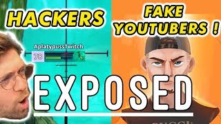 Exposing Fake Fortnite Youtubers ฟร ว ด โอออนไลน ด ท ว ออนไลน - exposing fortnite hacker and fake youtuber