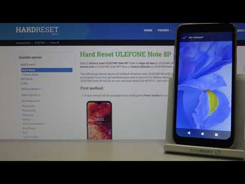 Ulefone Note 8P – Default Wallpapers Presentation