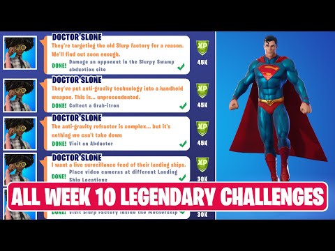 All Week 10 Legendary Quest Challenges Guide - Fortnite Chapter 2 Season 7
