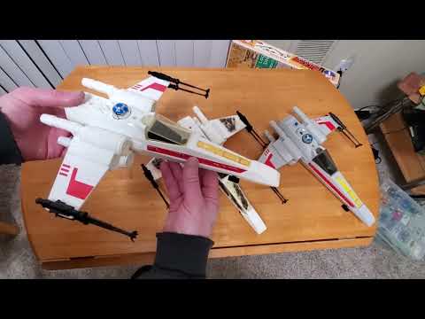 Three Versions of the Palitoy X-Wing