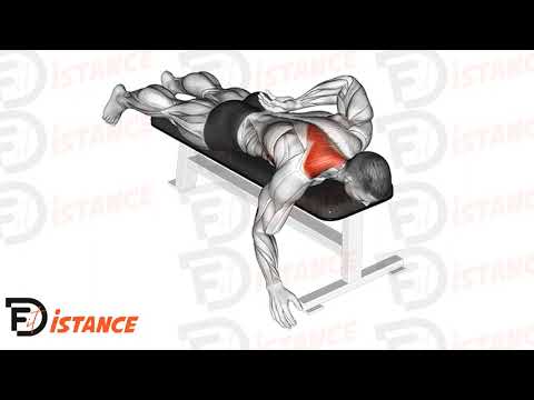 Exercice Élévation de trapèze à un bras en position ventrale