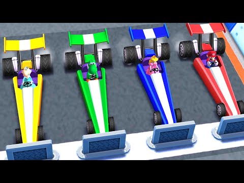 Mario Party The Top 100 - All Racing Minigames