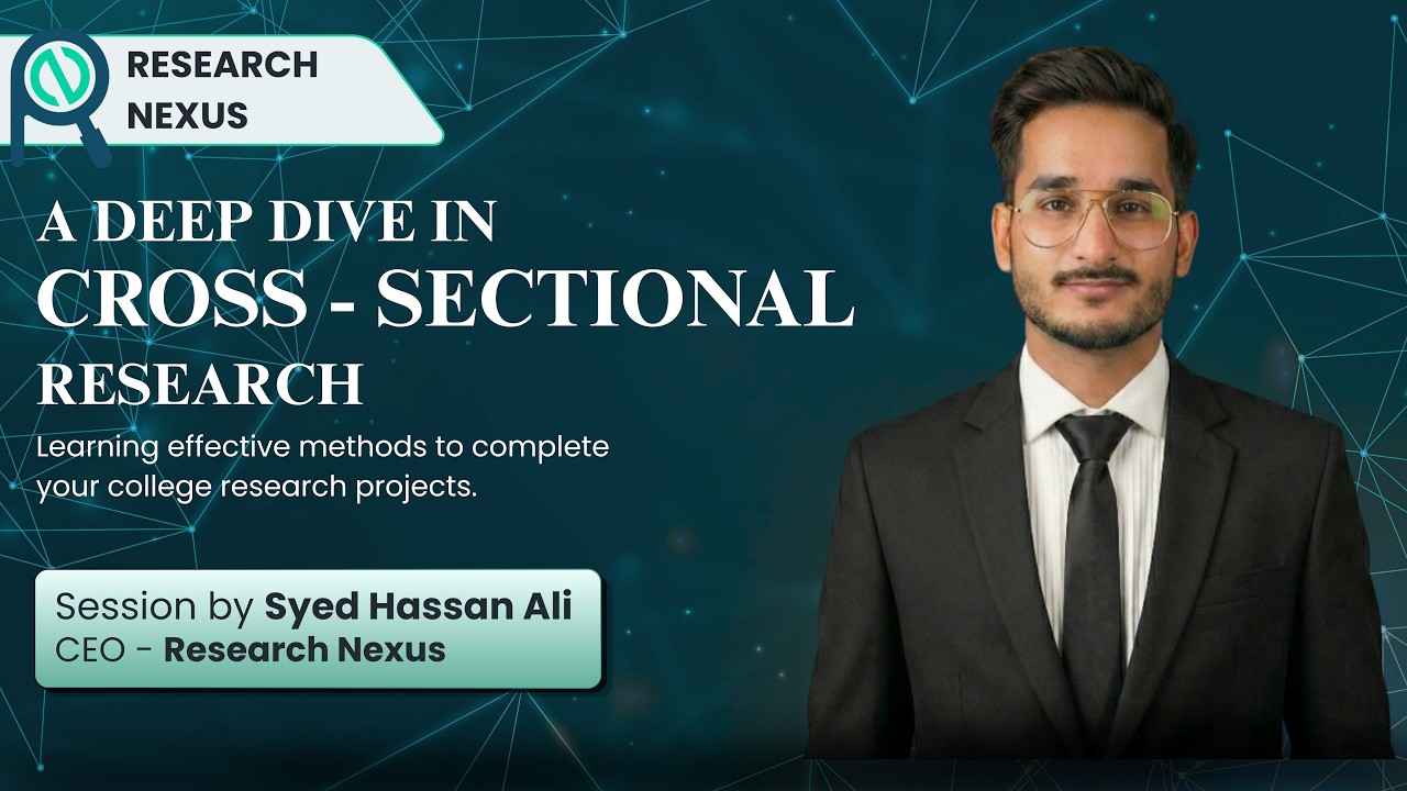 A Deep Dive in Cross-sectional Study I Research Nexus 2026