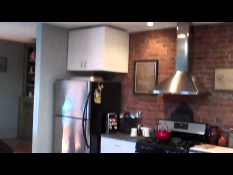 Loft condo in Adams School House with interior balcony