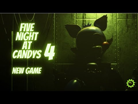five nights at candy's 4 main menu screen fan made