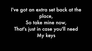 Passing Strange: My Keys lyrics