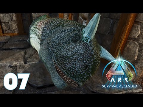 TAMING ON FOOT ON CARNO ISLAND IS TERRIFYING!!!! -- ARK: Survival Ascended ¦ PART 07 ¦