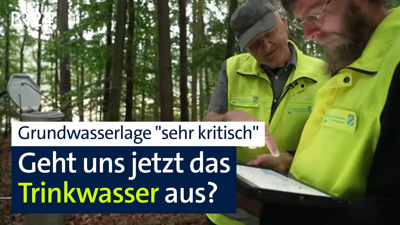 Nach Hitze-Sommer: Grundwasser-Speicher auf "historisch sehr kritischem" Niveau | BR24