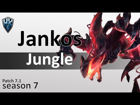 H2K Jankos : Rek'Sai vs Shaco | Jungle | EUW LOL | Patch 7.1 | Season7