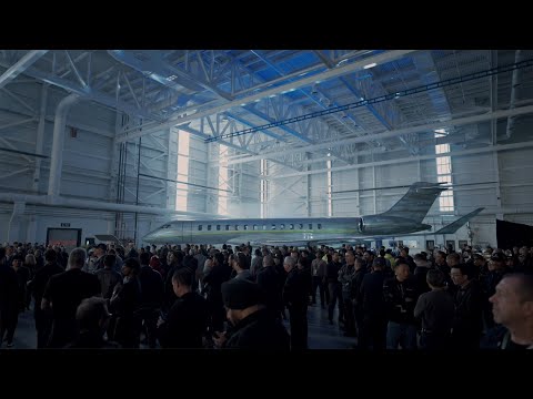 Celebrating the Entry-into-Service of the Bombardier Global 8000