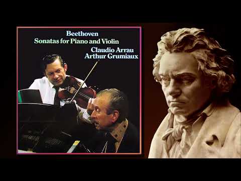 Beethoven: Violin Sonata No. 1 in D, Op. 12, No. 1 - Claudio Arrau & Arthur Grumiaux. Rec. 1975