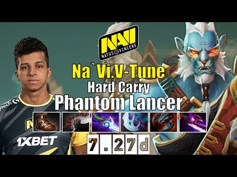 [COMEBACK] Phantom Lancer | Na`Vi.V-Tune | Hard Carry Phantom Lancer | 7.27d Gameplay Highlights
