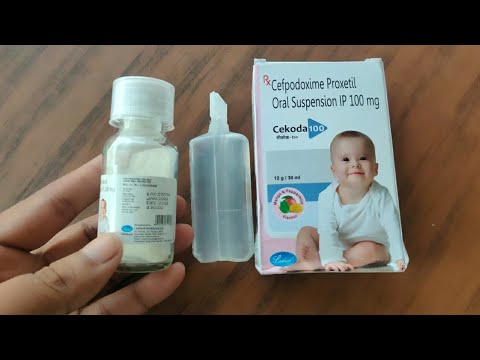 Cekoda 100mg suspension, 30ml