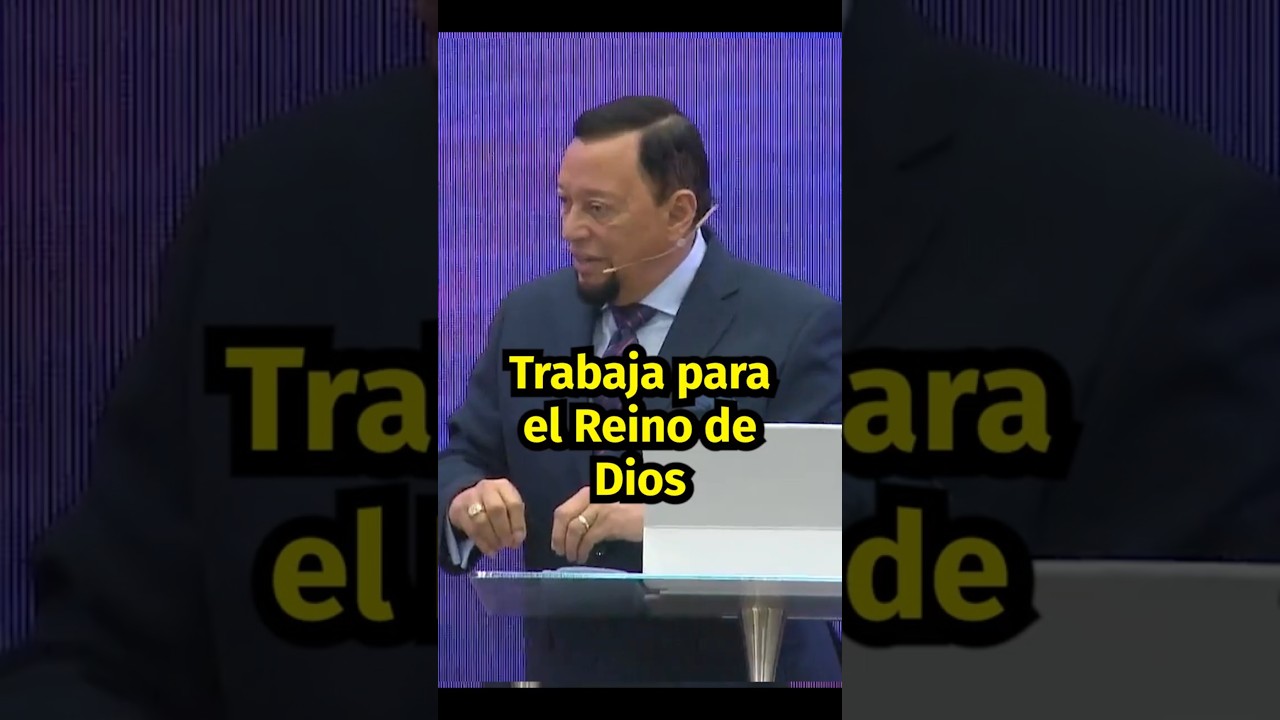 Trabaja para el Reino de Dios | Ap. Carlos Luis Vargas