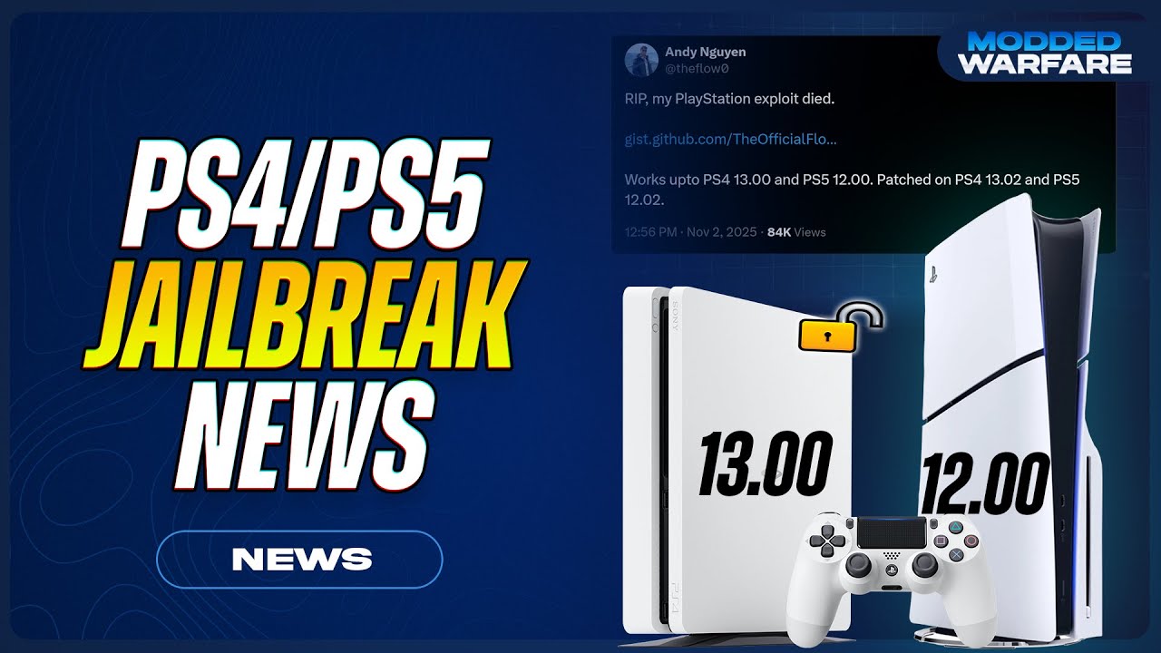 PS4/PS5 Jailbreak News: New kernel exploit, Y2JB Updates, etaHEN Features, PS5 Game Dumper & More!