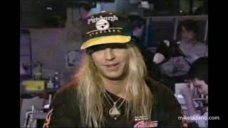 Poison&#39;s Bret Michaels and (sorta) Richie Kotzen interviewed by MuchMusic&#39;s Erica Ehm - 1993