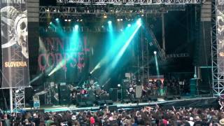 Metal Camp 2010 - Cannibal Corpse open the show