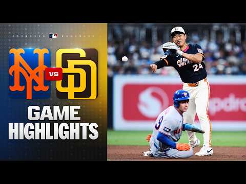 샌디에이고 VS 뉴욕메츠 0:5 MLB 스포츠하이라이트