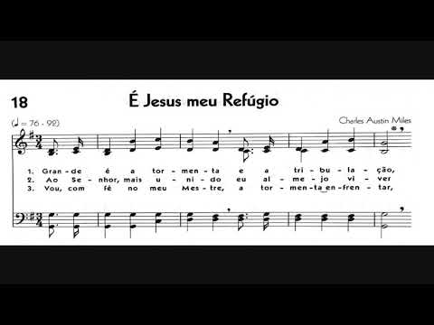 Hinário 5 CCB - Hino 018 - É Jesus, meu Refúgio - Strings - Teclado Yamaha PSR S670