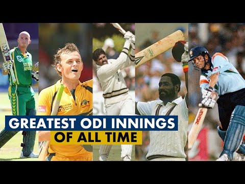 Top 5 Greatest One Day International(ODI) Innings of all time | The Cricket Digest