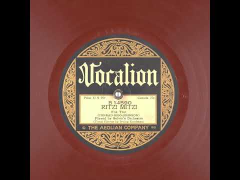 Ritzi Mitzi - Selvin's Orchestra with Irving Kaufman