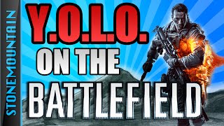 TROLLING MAKING KIDS RAGE AND MUTE &quot;YOLO on the Battlefield&quot; #58